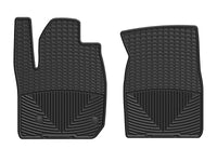 Thumbnail for WeatherTech 2019+ GM Truck 1500/2500HD/3500HD Reg Cab w/Carpeted Floors Front Rubber Mats - Black