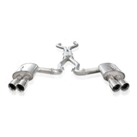 Thumbnail for Stainless Works 2008-09 Pontiac G8 GT 3in Catback Systemt X-Pipe Turbo Chambered Muffler 3.5in Tips
