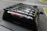 Thumbnail for Go Rhino 19-23 Chevrolet/GMC Silverado/Sierra 1500 CC Ceros Low Profile Roof Rack - Tex. Blk