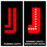 Thumbnail for Spyder GMC Sierra 2016-2017 Light Bar LED Tail Lights - Black Smoke ALT-YD-GS16-LED-BSM