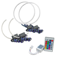 Thumbnail for Oracle Toyota Tundra 14-17 Dual Halo Kit - ColorSHIFT w/ Simple Controller SEE WARRANTY