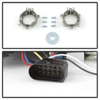 Thumbnail for Spyder Audi A4 06-08 Projector Headlights Halogen Model Only - DRL Black PRO-YD-AA405-DRL-BK