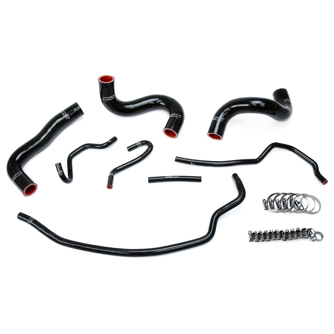 HPS Black Reinforced Silicone Radiator Hose Kit Coolant for Toyota 09-13 Corolla 1.8L