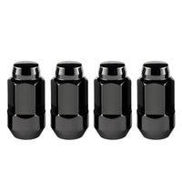 Thumbnail for McGard Hex Lug Nut (Cone Seat Bulge Style) M14X1.5 / 22mm Hex / 1.945in. Length (4-Pack) - Black