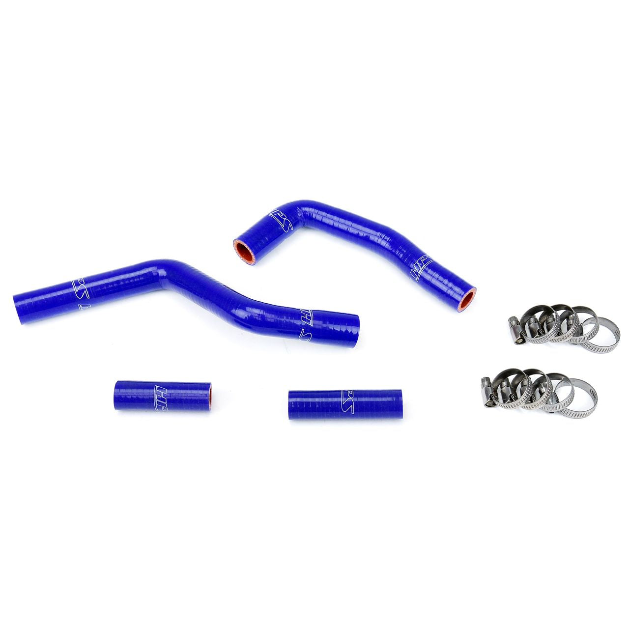 HPS Blue Reinforced Silicone Radiator Hose Kit for Yamaha 02-18 YZ125 2 Stroke