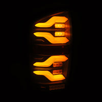 Thumbnail for AlphaRex 16-21 Toyota TacomaLUXX LED Taillights Blk w/Activ Light/Seq Signal