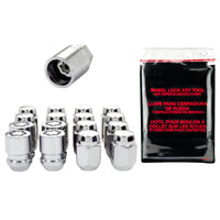 Thumbnail for McGard 5 Lug Hex Install Kit w/Locks (Cone Seat Nut) M12X1.25 / 13/16 Hex / 1.28in. Length - Chrome