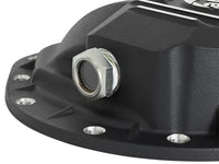 Thumbnail for AFE Rear Differential Cover Black w/Machined Fins Nissan Titan XD 16-19 - w/Oil
