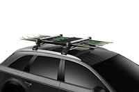 Thumbnail for Thule SnowPack L Ski/Snowboard Rack (Up to 6 Pair Skis/4 Snowboards) - Black/Silver