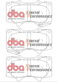 Thumbnail for DBA 2015 Toyota Tacoma XP650 Front Brake Pads