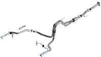 Thumbnail for Borla F-150 2021 5.0L 2dr RC SB (122.8 WB) XL/XLT 3/2.25 SRE Cat-Back ATAK Chrome Tips