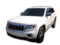 Thumbnail for AVS 11-18 Jeep Grand Cherokee Ventvisor Outside Mount Window Deflectors 4pc - Smoke