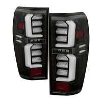 Thumbnail for Spyder GMC Sierra 19-20 Incandescent Bulb Model Only LED Tail Lights - Black ALT-YD-GS19-LED-BK