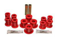 Thumbnail for Energy Suspension 89-94 Toyota Pick Up 2WD (Exc T-100/Tundra) Red Rear Leaf Spring Bushing Set