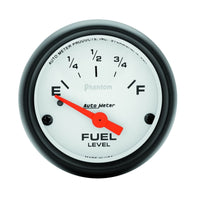 Thumbnail for Autometer Phantom 2-1/16 inch Fuel Level Gauge
