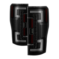 Thumbnail for Spyder 17-18 Ford F-250 Super Duty (Excl LED Models) LED Tail Lights - Blk Smk (ALT-YD-FS17-LED-BSM)
