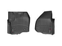 Thumbnail for WeatherTech 12+ Ford F250/F350/F450/F550 Front FloorLiner - Black