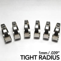 Thumbnail for Ticon Industries 1.50in 7.5 Degree 1D/1.5in CLR Tight Radius 1mm Wall Titanium Pie Cuts - 6pk