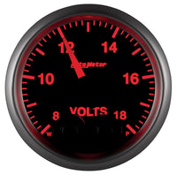 Thumbnail for Autometer Elite 52.4mm Peak & Warn w/ Electronic Control 8-18 Volt Voltmeter