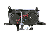 Thumbnail for ANZO 1991-1994 Toyota Land Cruiser Crystal Headlights w/ Halo Chrome