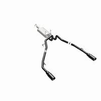 Thumbnail for Magnaflow 09-15 Dodge Ram 1500 V8 Dual Spilt Rear Exit Black Stainless C/B Perf Exhaust