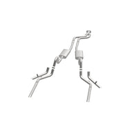 Thumbnail for MagnaFlow SYS C/B 84-87 Buick Regal V6 3.8L Turbocharged SS 2.5in Street Series Dual Split Rear Exit