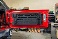 Thumbnail for DV8 Jeep JL Tailgate Mounted Table (Trail Table) - Black