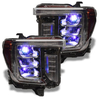 Thumbnail for Oracle 19-21 Silverado/Sierra 1500 RGB Demon Eye Headlight Kit - w/o Controller SEE WARRANTY