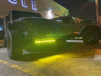 Thumbnail for ORACLE Lighting 2019+ Jeep Wrangler JL Skid Plate w/ Integrated LED Emitters - Yellow SEE WARRANTY