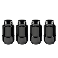 Thumbnail for McGard Hex Lug Nut (Cone Seat Bulge Style) M14X1.5 / 22mm Hex / 1.945in. Length (4-Pack) - Black