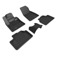 Thumbnail for 3D Maxpider 2023+ Volvo C40 Recharge Kagu Floor Mat- Black R1 R2 R3