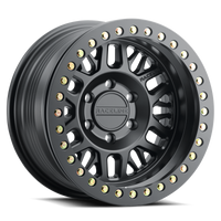 Thumbnail for Raceline RT951B Ryno 17x9in / 5x127 BP / -12mm Offset / 83.82mm Bore - Satin Black Beadlock Wheel
