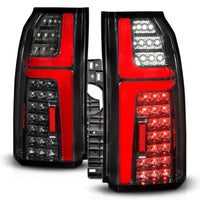 Thumbnail for ANZO 15-20 Chevrolet Tahoe Sequential LED Tube Taillights Black
