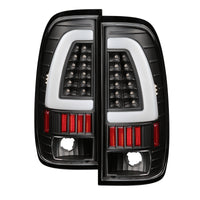 Thumbnail for xTune Ford F150 Styleside 97-03 Light Bar LED Tail Lights - Black ALT-ON-FF15097-LBLED-BK
