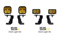 Thumbnail for Diode Dynamics 15-21 Subaru WRX/Sti Ditch Light Brackets