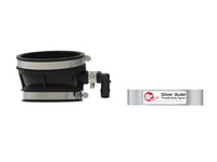 Thumbnail for aFe 2020 Vette C8 Silver Bullet Aluminum Throttle Body Spacer Works w/ Factory Intake Only - Silver