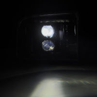 Thumbnail for AlphaRex 05-07 Ford Super Duty/Excursion LUXX-Series LED Projector Headlights - Alpha-Black