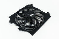 Thumbnail for CSF 92-00 Honda Civic All-Aluminum Fan Shroud w/12in SPAL Fan - Black Finish