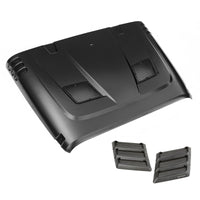 Thumbnail for Rugged Ridge Performance Vented Hood Kit 07-18 Jeep Wrangler