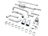 Thumbnail for AWE 0FG 21+ Ford F150 Dual Split Rear Exhaust - 5in Chrome Silver Tips