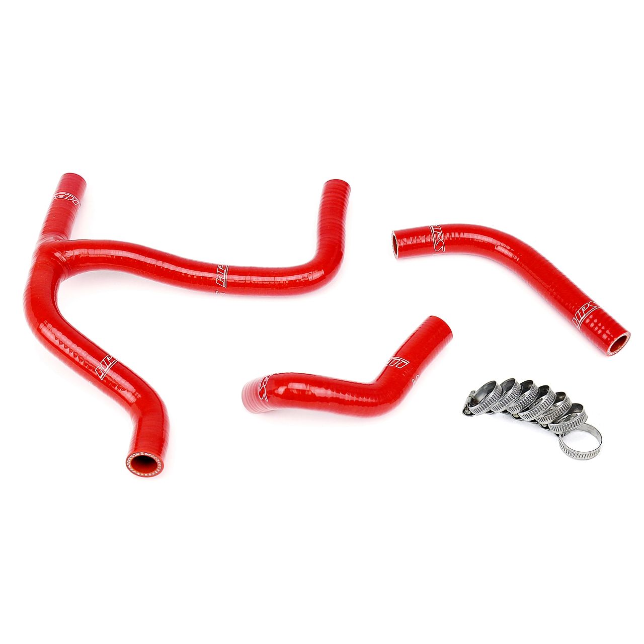 HPS Red Reinforced Silicone Radiator Hose Kit Coolant for Suzuki 08-14 RMZ450