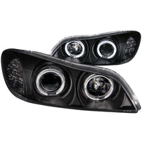 Thumbnail for ANZO 2000-2004 Infiniti I30 Projector Headlights w/ Halo Black