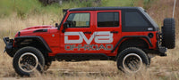 Thumbnail for DV8 Offroad 07-18 Jeep Wrangler JK Metal Heat Dispersion Hood - Primer Black