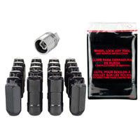 Thumbnail for McGard 5 Lug Hex Install Kit w/Locks (Cone Seat Nut) M14X2.0 / 13/16 Hex / 2.25in. Length - Black