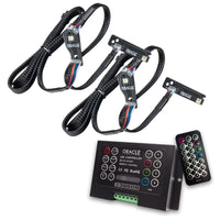 Thumbnail for Oracle 1521 Nissan GTR RGB+W (Lightning Bolt) Headlight DRL Upgrade Kit ColorSHIFT 2 SEE WARRANTY