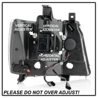Thumbnail for Spyder Chevy Suburban 1500/2500 07-14 Tahoe 07-14 LED Headlights Black PRO-YD-CSUB07V2PL-BK
