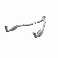 Thumbnail for MagnaFlow Conv DF 97 Land Rover Defender 90 4.0L Y-Pipe Assy / 96-99 Discovery 4.0L Y-Pipe Assy