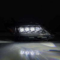 Thumbnail for AlphaRex 2011+ Toyota Sienna NOVA LED Proj Headlights Plank Style Black w/Activ Light/Seq Signal/DRL