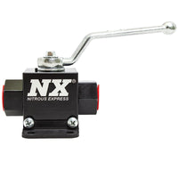 Thumbnail for Nitrous Express Lightweight Billet In-Line Valve 1.5in I.D (Without Fittings)