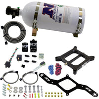 Thumbnail for Nitrous Express 4150 RNC Conventional Nitrous Plate Kit w/.375in Solenoid w/10lb Bottle